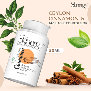 CEYLON CINNAMON & BASIL ACNE CONTROL ELIXIR 50 ML