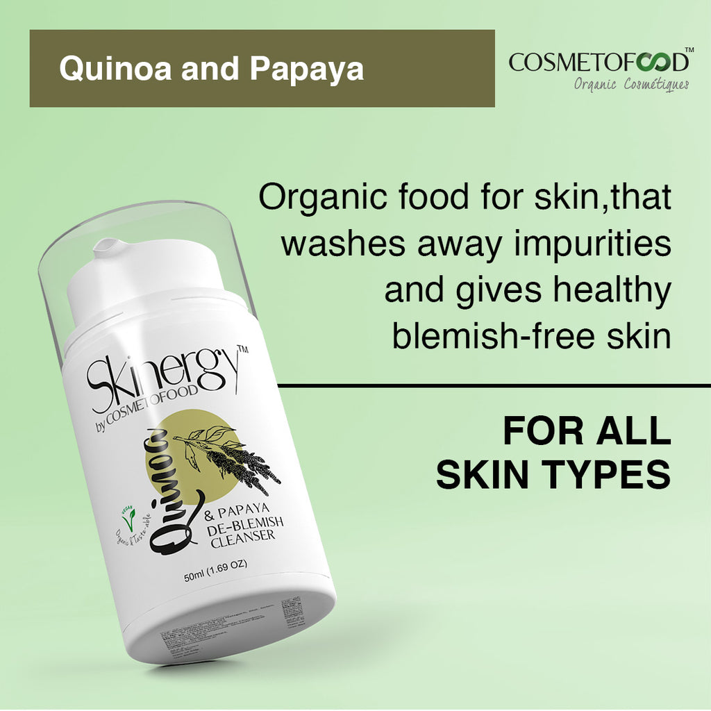 QUINOA & PAPAYA DE-BLEMISH CLEANSER 50 ML