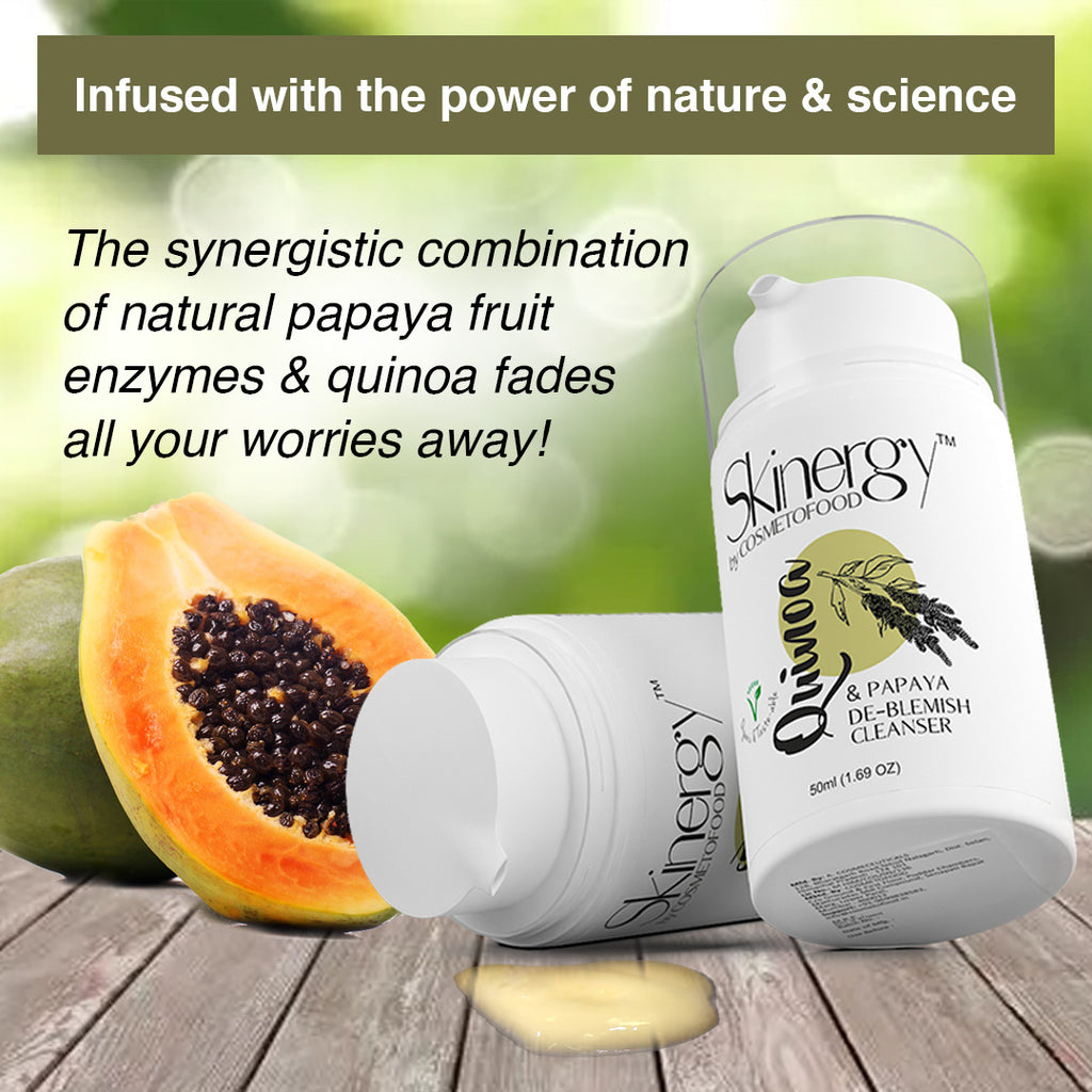 QUINOA & PAPAYA DE-BLEMISH CLEANSER 50 ML