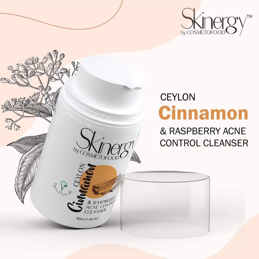 CEYLON CINNAMON AND RASPBERRY ACNE CONTROL CLEANSER 50 ML