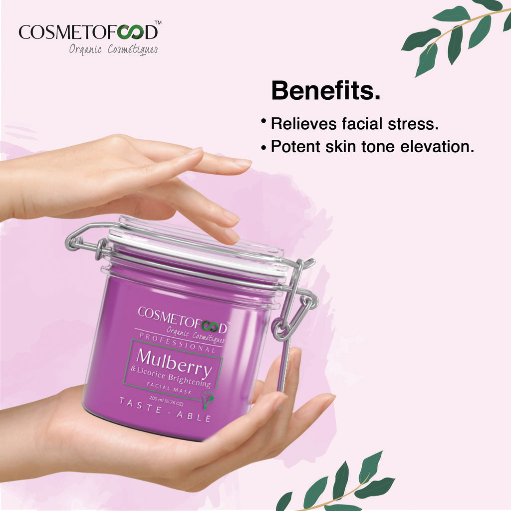 MULBERRY & LICORICE BRIGHTENING FACIAL MASK 200 ML