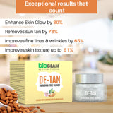 Ammonia Free De-Tan Bleach + Tomato Tan Facial Kit FREE