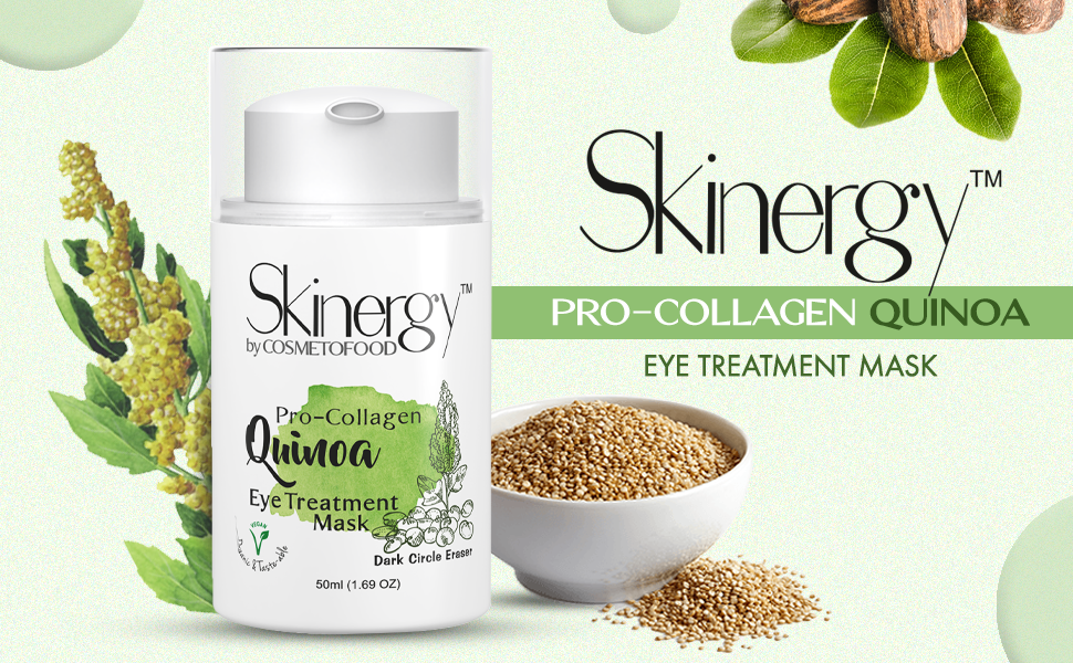 Pro-Collagen Quinoa Eye Treatment Mask + Free Avocado Age reversal Skin Nutrition 35ml