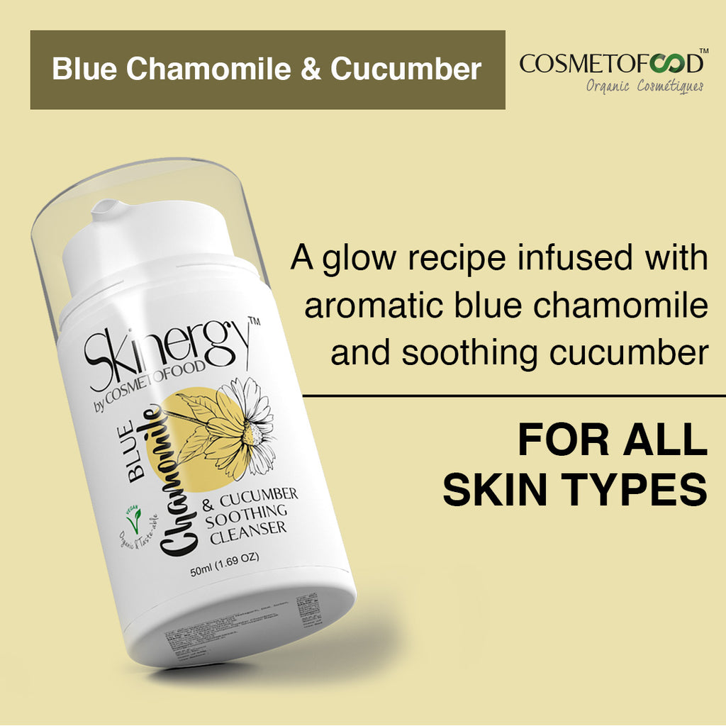 BLUE CHAMOMILE & CUCUMBER SOOTHING CLEANSER 50 ML