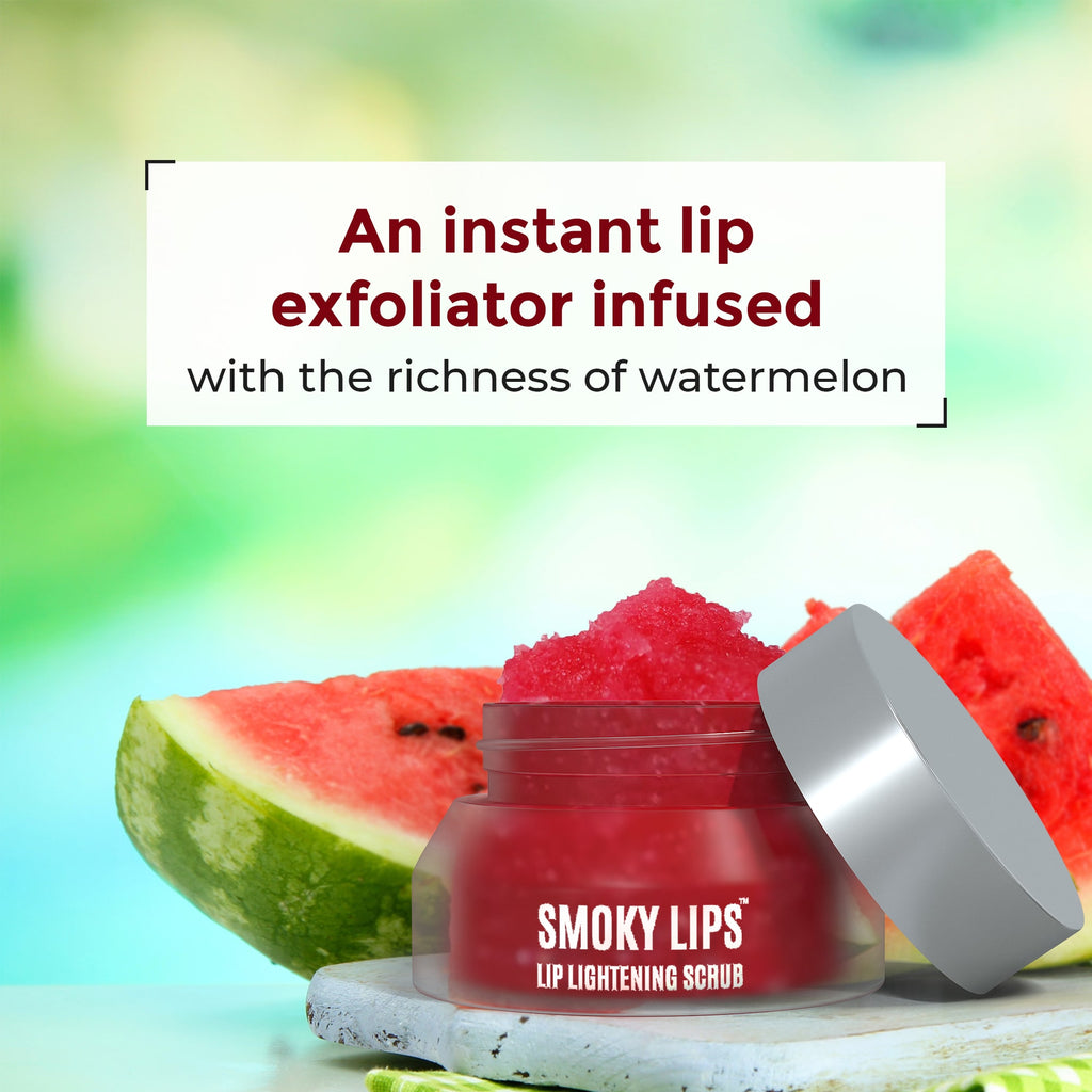 Smoky Lips watermelon merry Lip Lightening scrub 15g