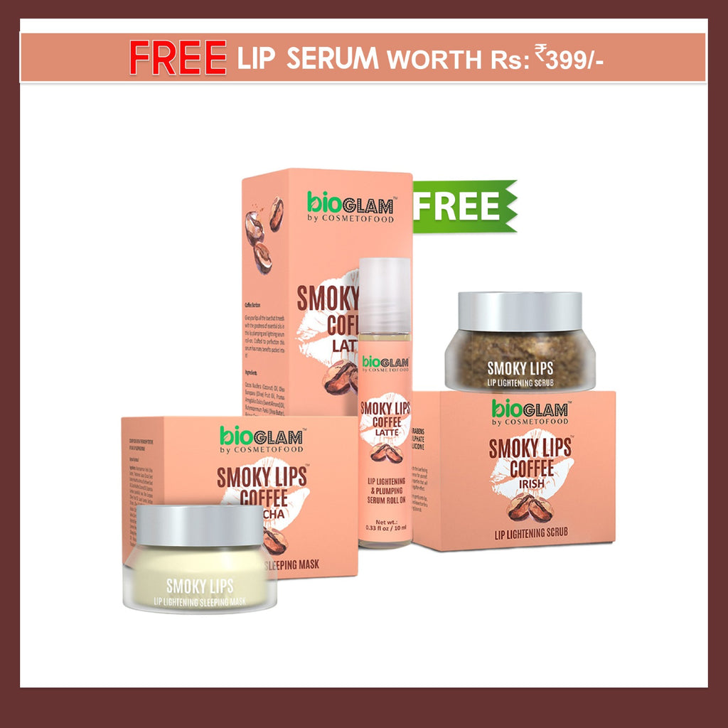 Coffee Lip Care Regime + Free Lip Serum