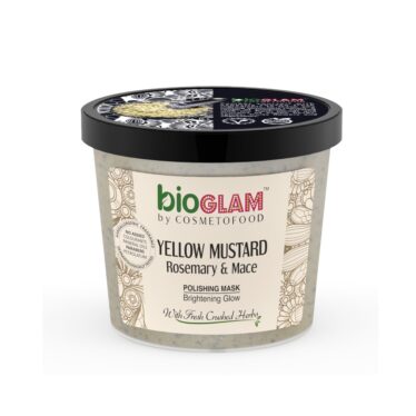 YELLOW MUSTARD, ROSEMARY & MACE POLISHING MASK 100 ML