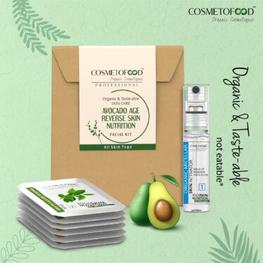 Avocado Age Reverse Skin Nutrition Facial Kit - Cosmetofood Organics