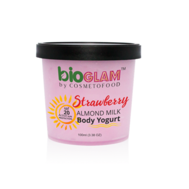 Organic Strawberry Body Yogurt with SPF 20 - 200ml